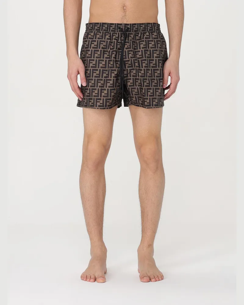 Fendi Bademode herren Tabak