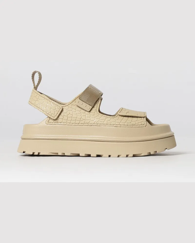 UGG Sandalen mit absatz damen Beige