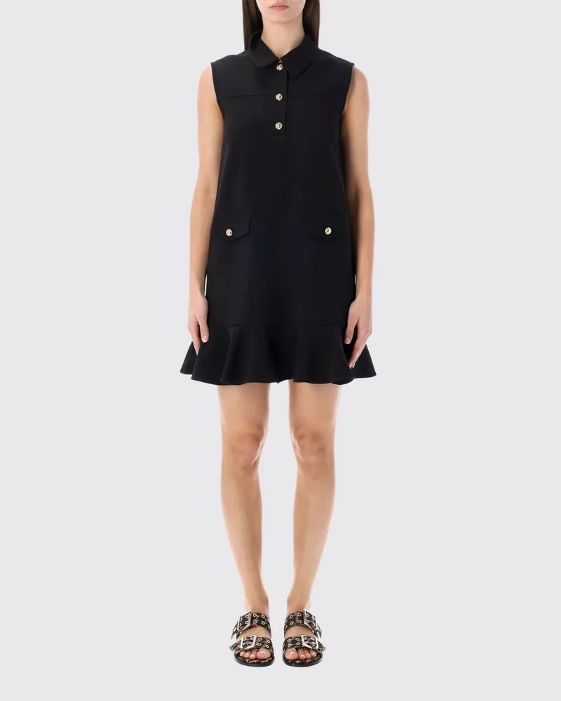 Ganni Kleid damen Schwarz