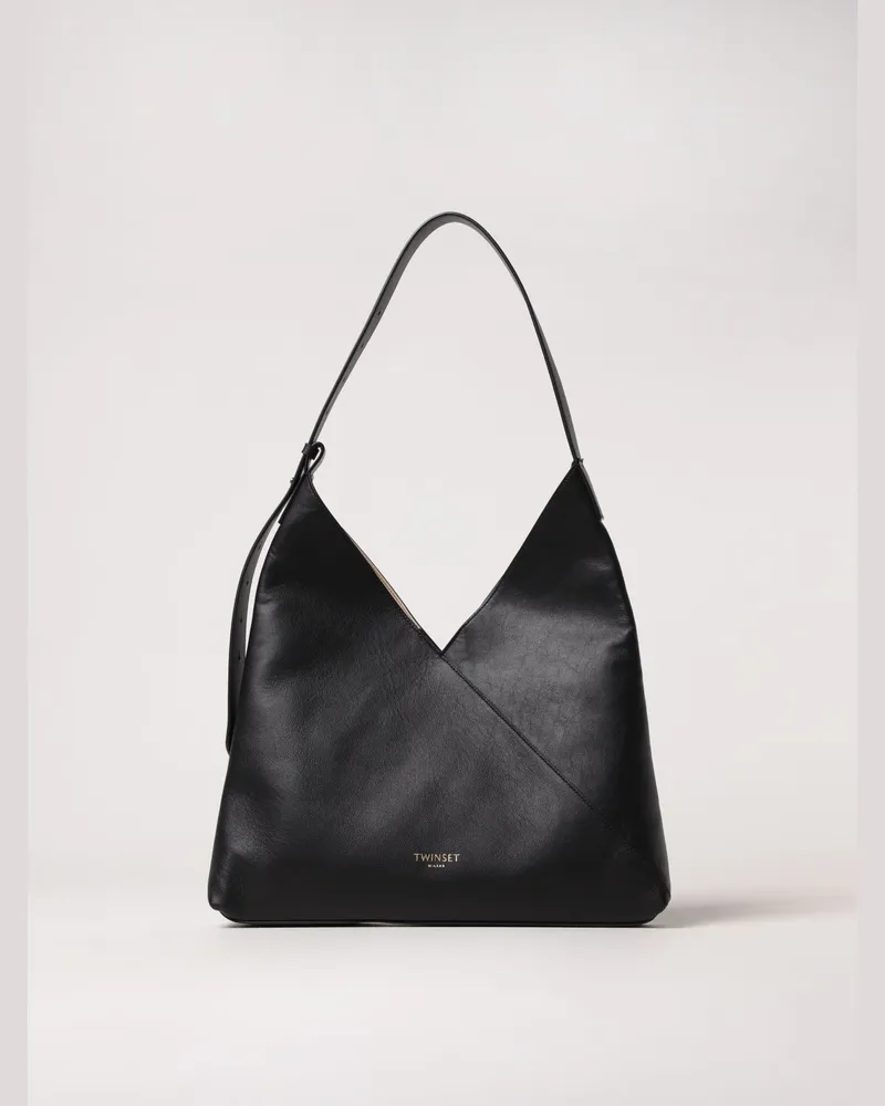 Twin-Set Schultertasche damen Schwarz