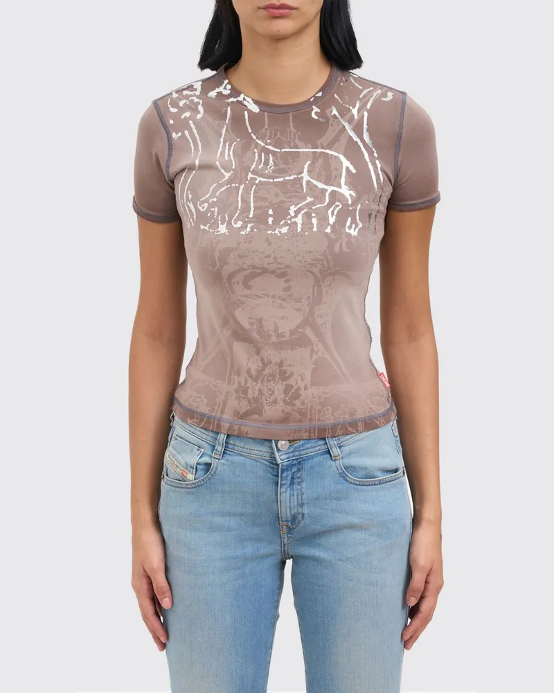 Diesel T-shirt damen Weiß