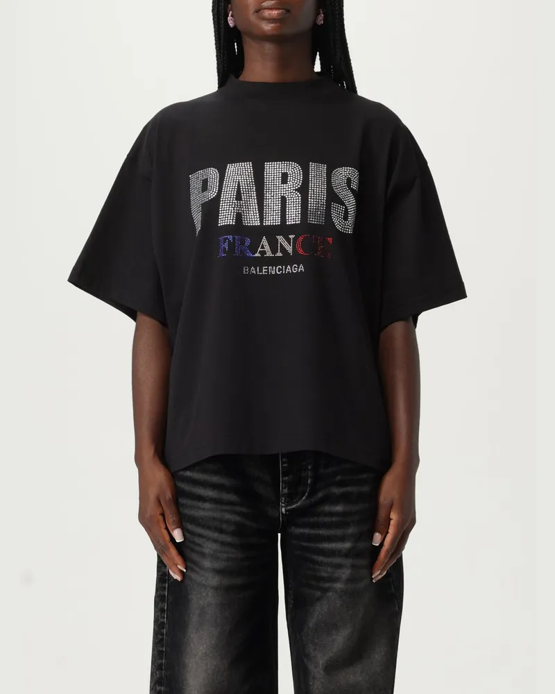Balenciaga T-shirt damen Schwarz