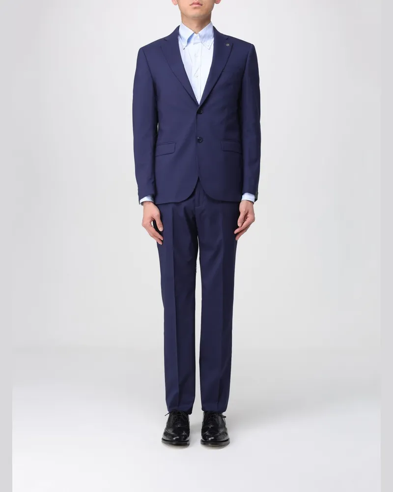 Manuel Ritz Anzug herren Blau