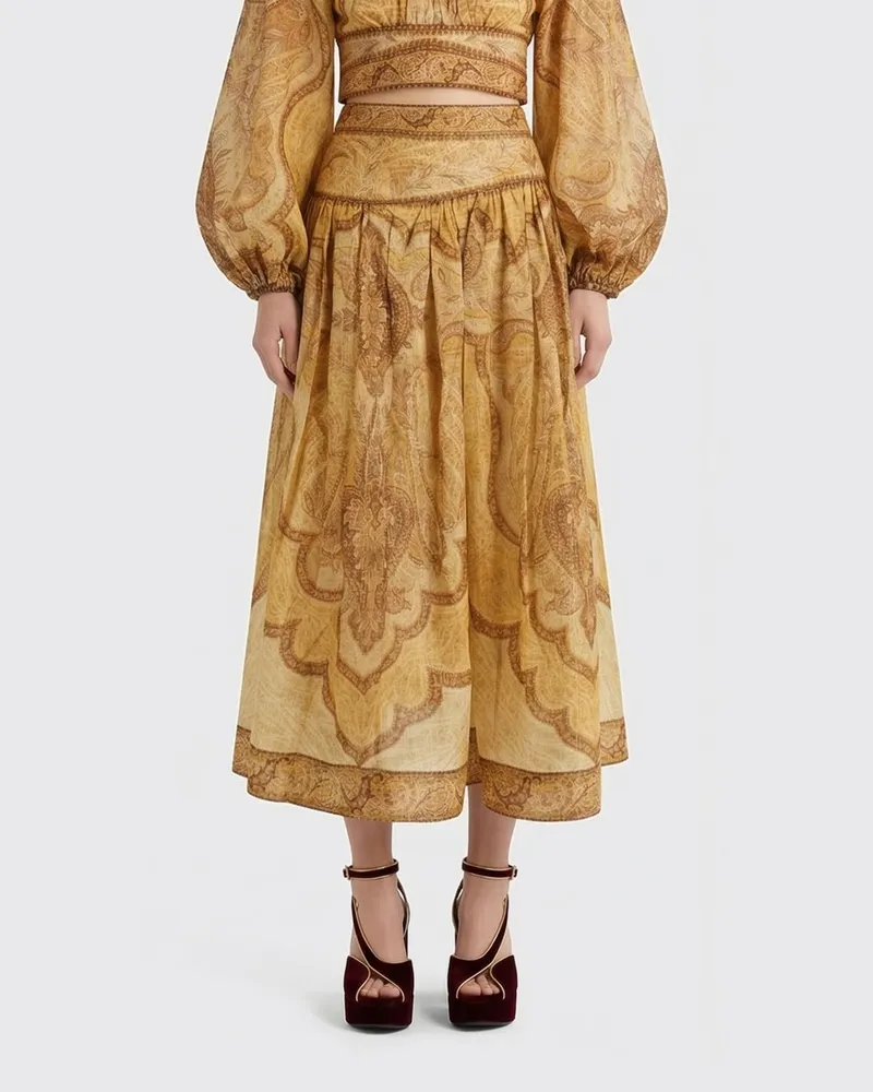 Zimmermann Rock damen Beige