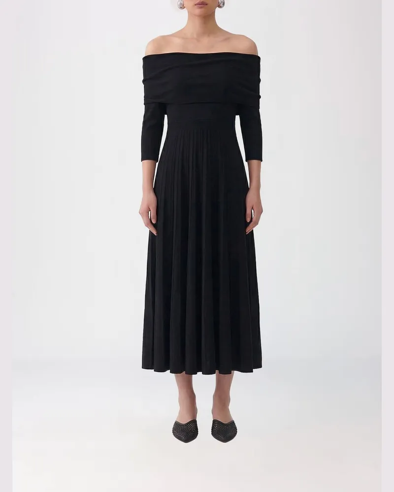 Norma Kamali Kleid damen Schwarz