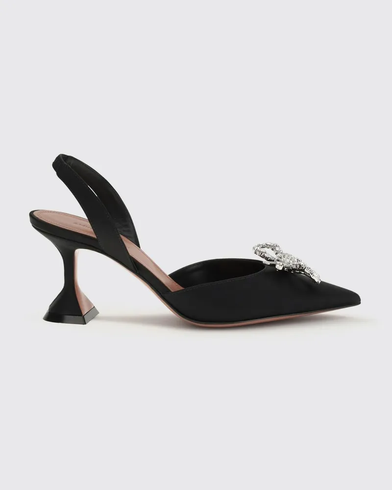 Amina Muaddi Schuhe damen Schwarz