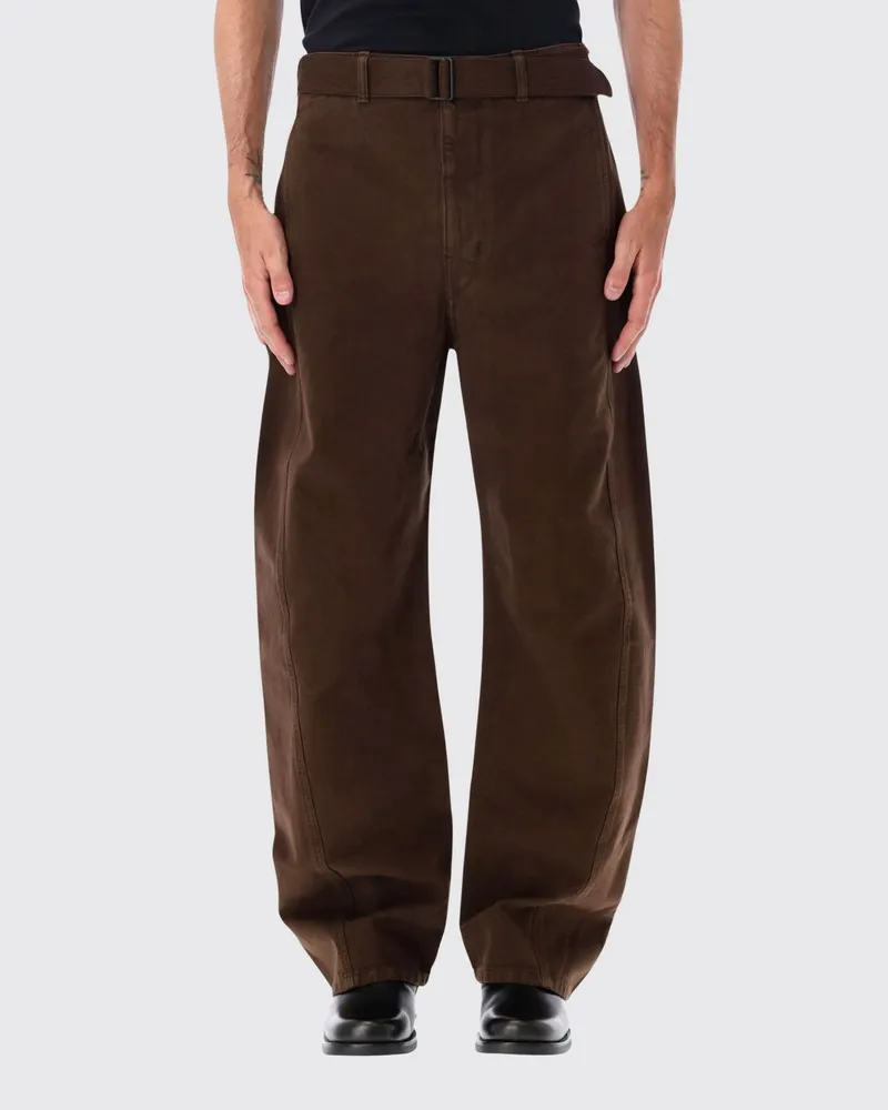 Christophe Lemaire Hose herren Braun