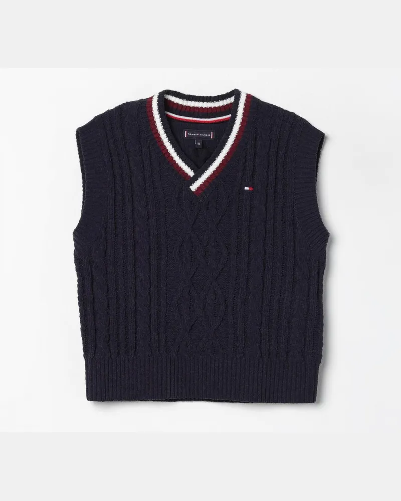 Tommy Hilfiger Westen kinder Blau