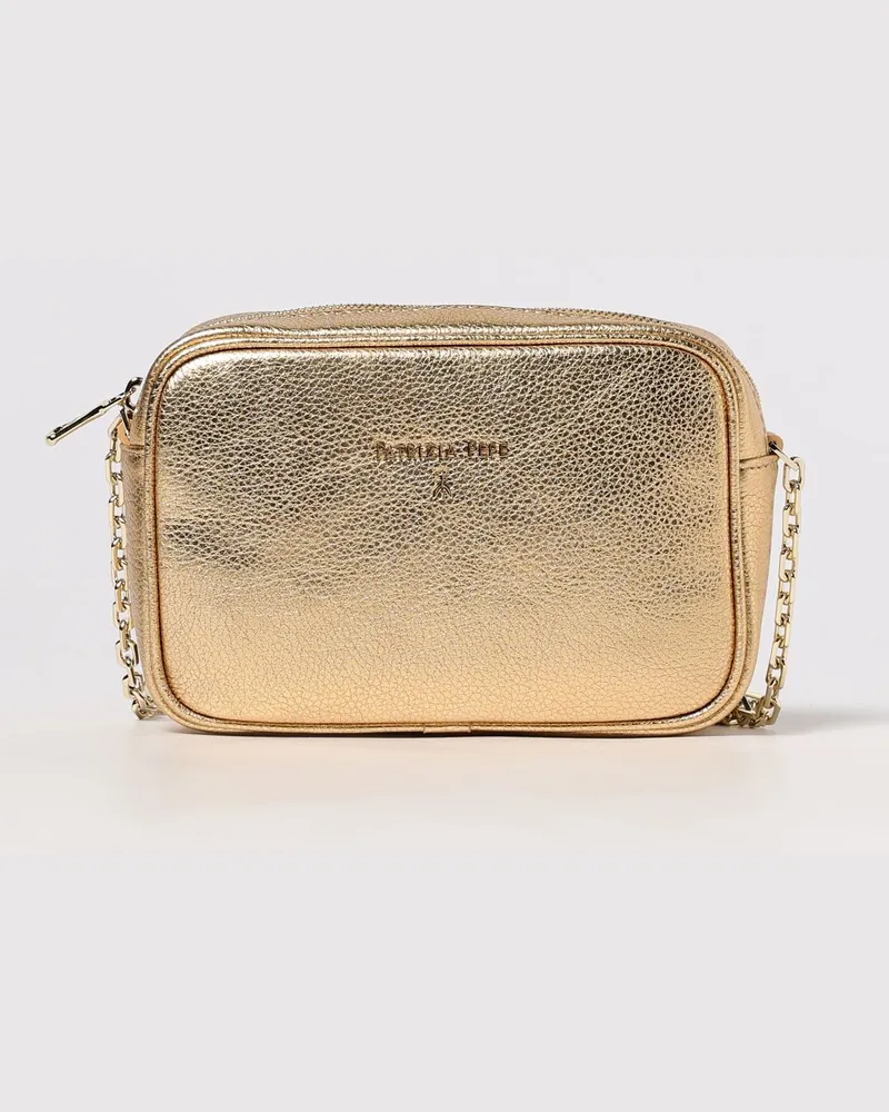 Patrizia Pepe Schultertasche damen Gold