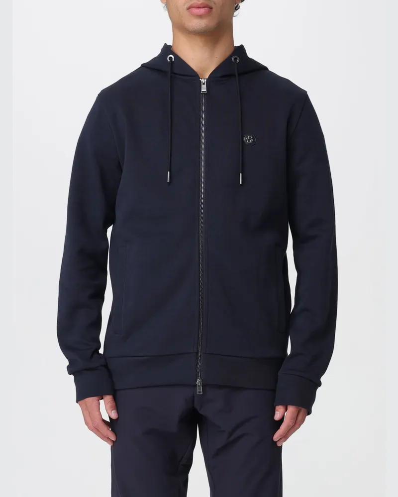 HUGO BOSS Sweatshirt herren Blau