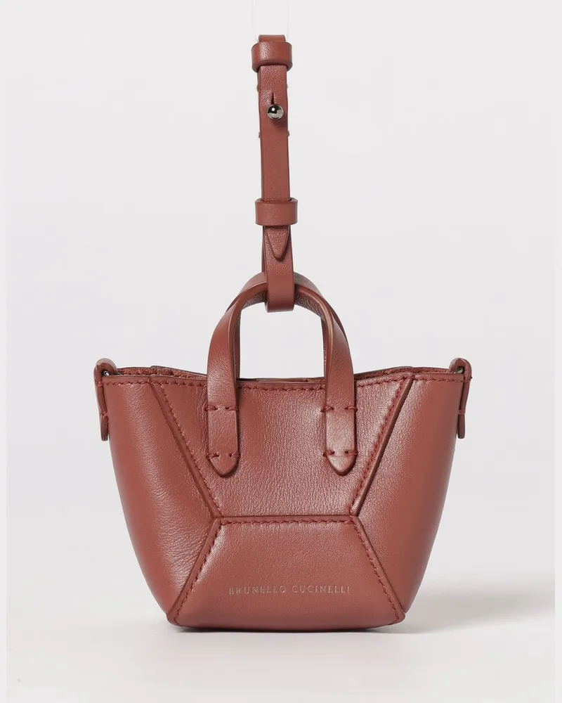 Brunello Cucinelli Schultertasche damen Rot