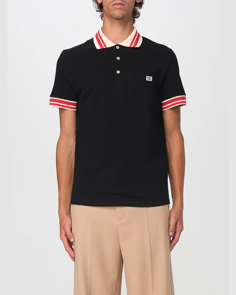 Valentino Garavani Polo herren Schwarz