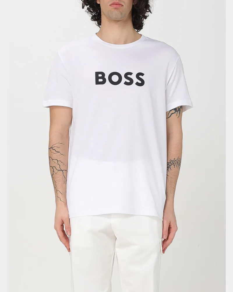 HUGO BOSS T-shirt herren Weiß