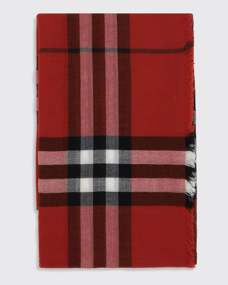 Burberry Schal damen Rot