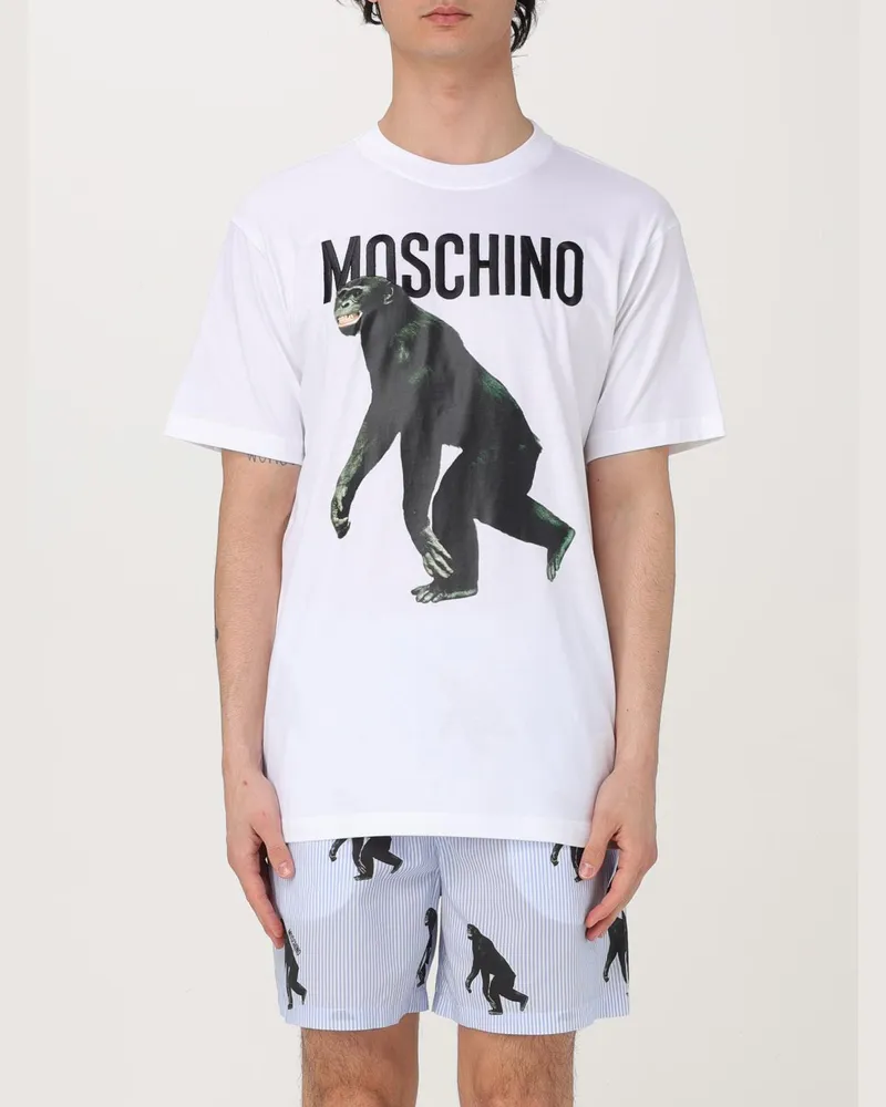 Moschino T-shirt herren Weiß