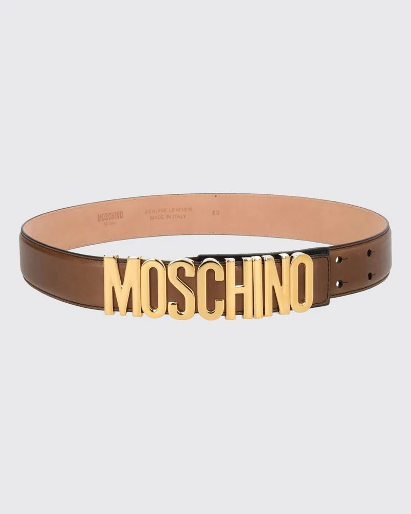 Moschino Gürtel damen Braun