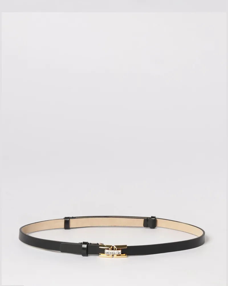 Elisabetta Franchi Gürtel damen Schwarz