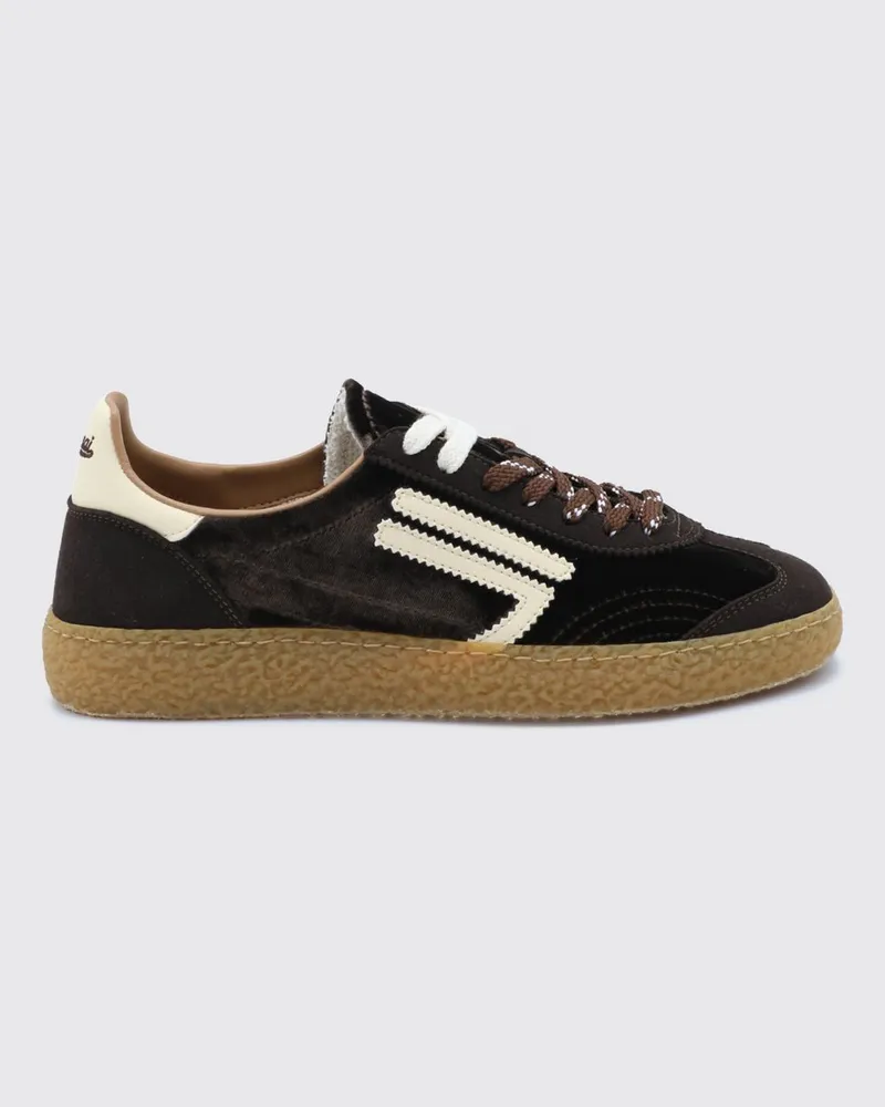 Puraai 6.01 XS Sneaker aus veganem Leder und recyceltem Mikrowildleder Braun