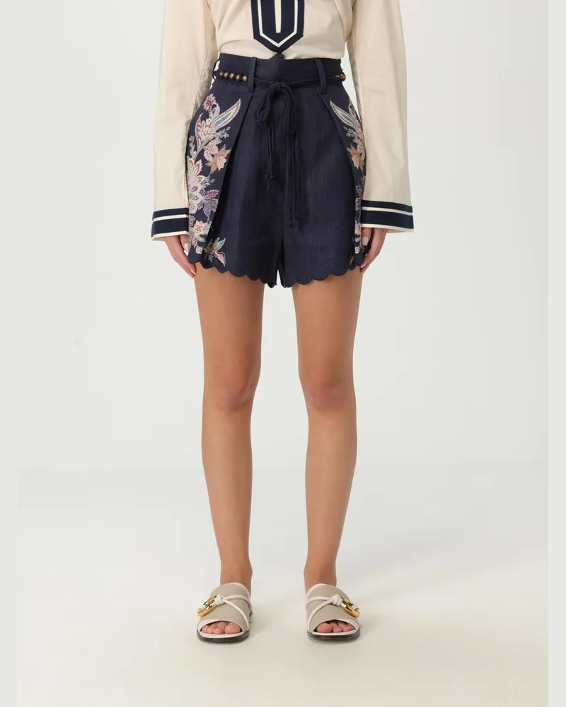 Zimmermann Hose damen Navy