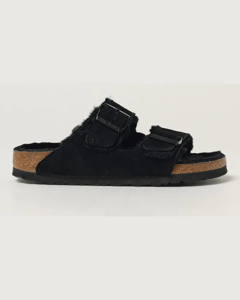 Birkenstock Flache sandalen damen Schwarz