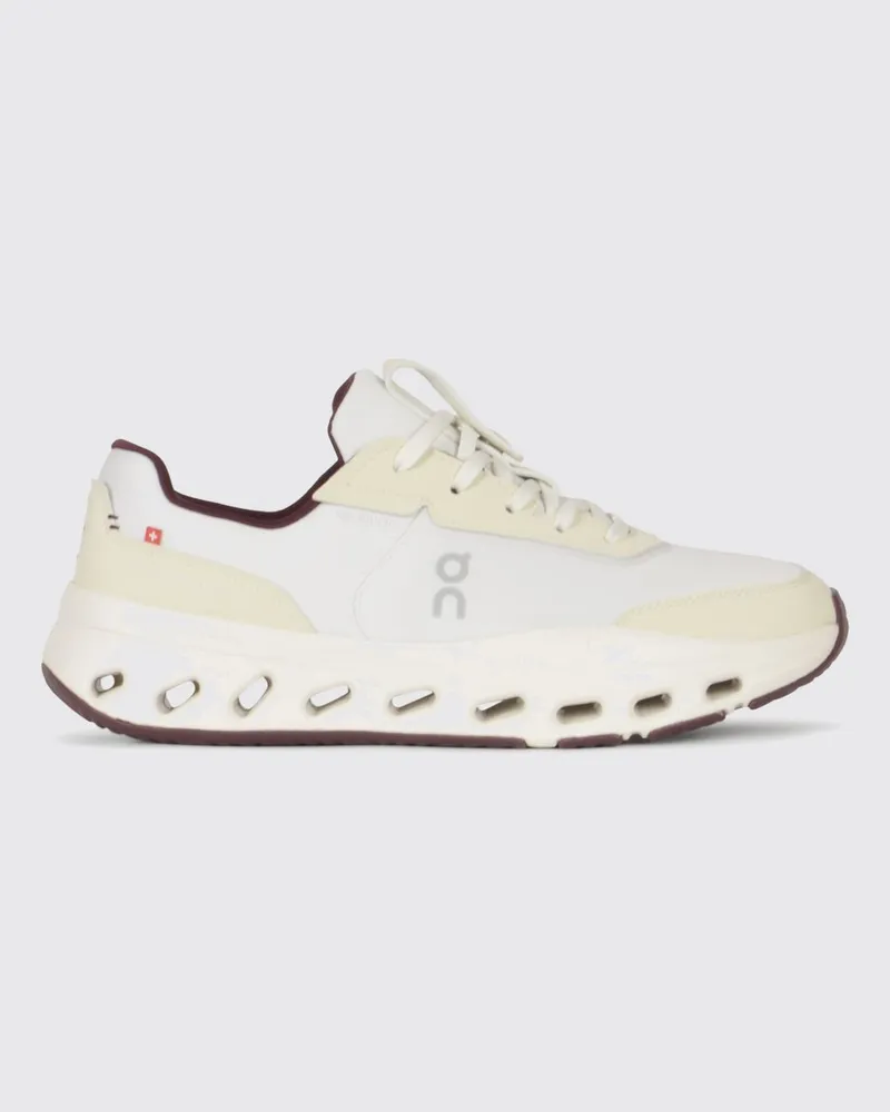 ON Zweifarbige On The Roger Wildcard Mesh-Sneaker mit Extralight-Sohle Ivory