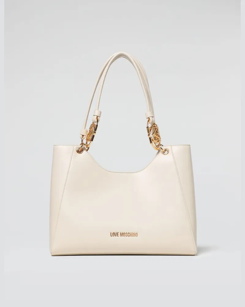 Moschino Handtasche damen Ivory
