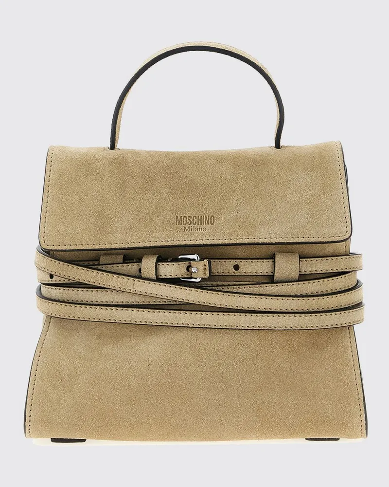 Moschino Schultertasche damen Beige