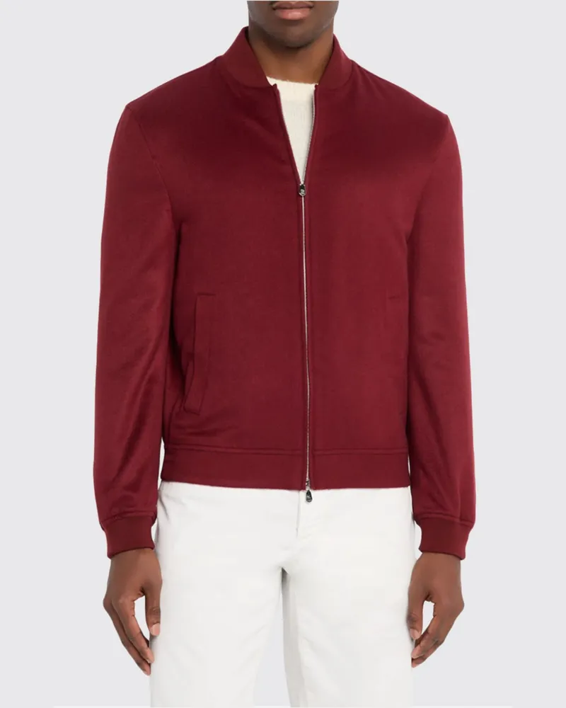 Brunello Cucinelli Jacke herren Rot