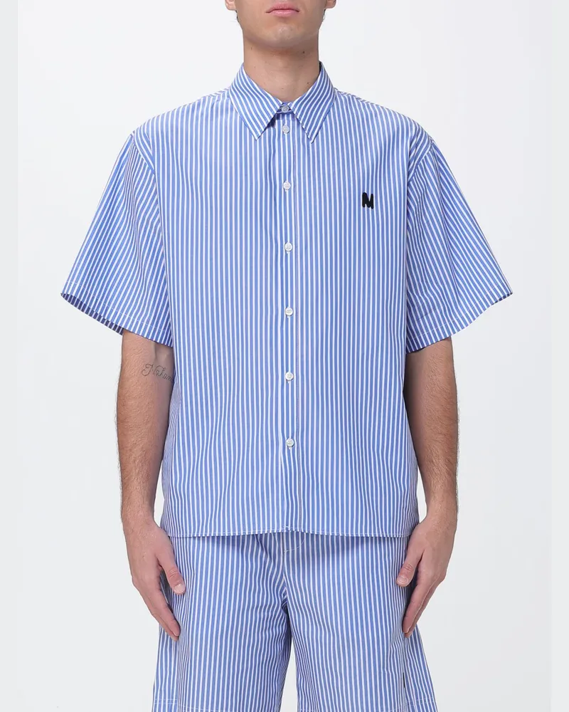 MSGM Hemd herren Hellblau