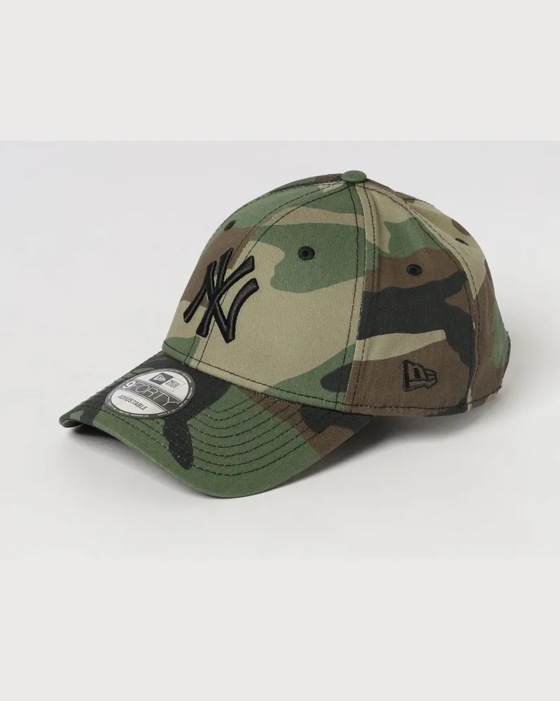 New Era 9Forty NY Yankees Baseballkappe aus Baumwolle mit Camouflage-Print Military