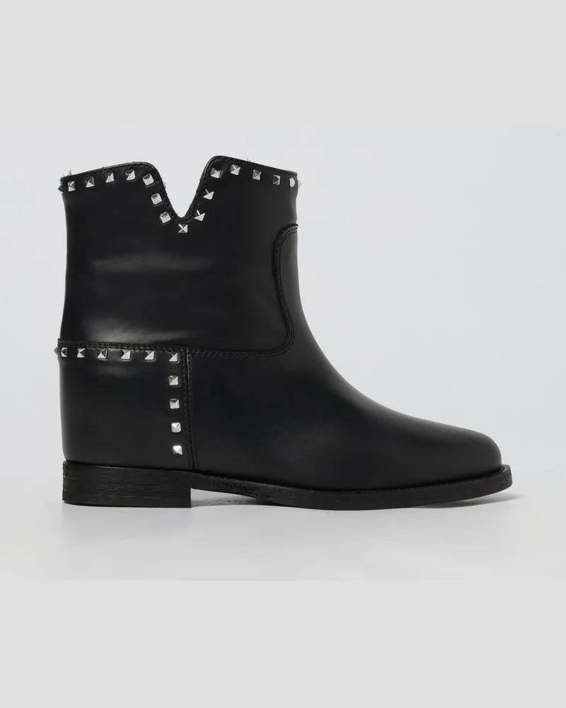 Via Roma 15 Schuhe damen Schwarz