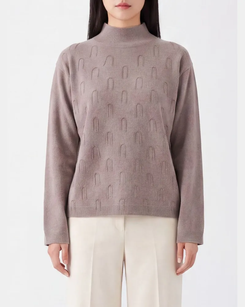 Fabiana Filippi Pullover damen Kaffee