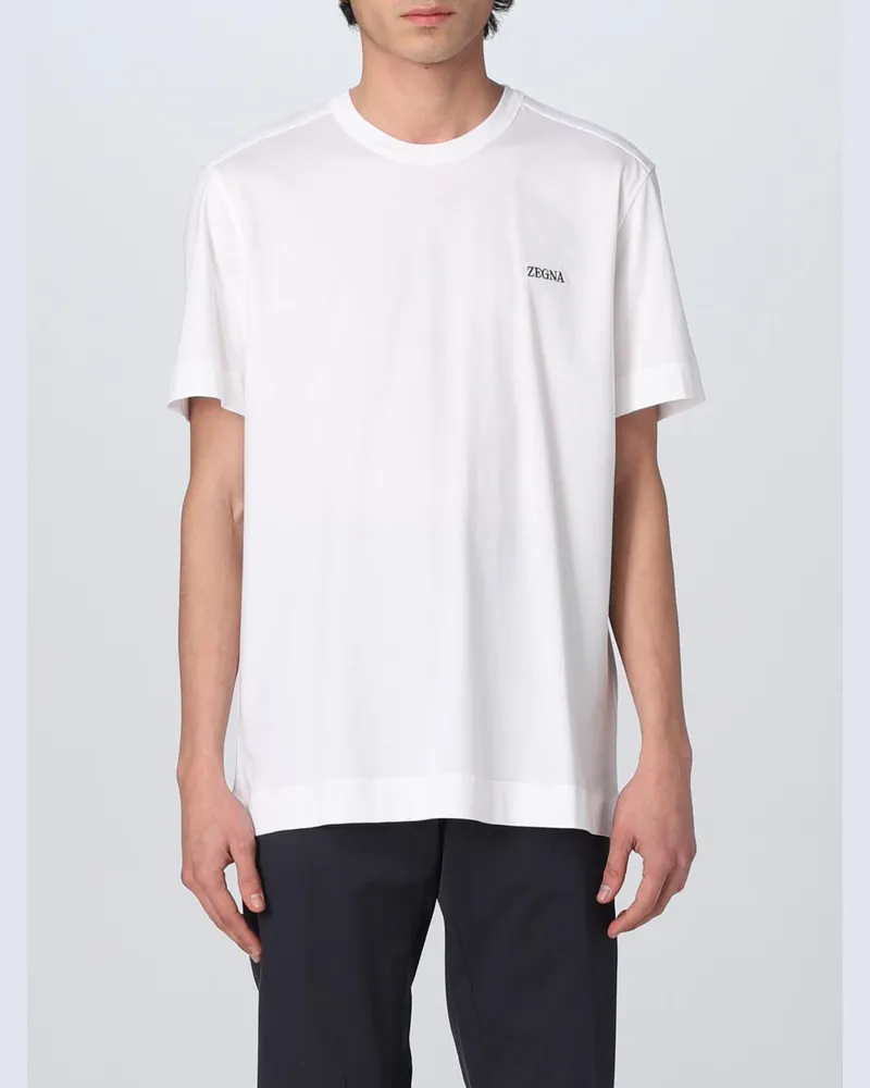 Ermenegildo Zegna T-shirt herren Weiß