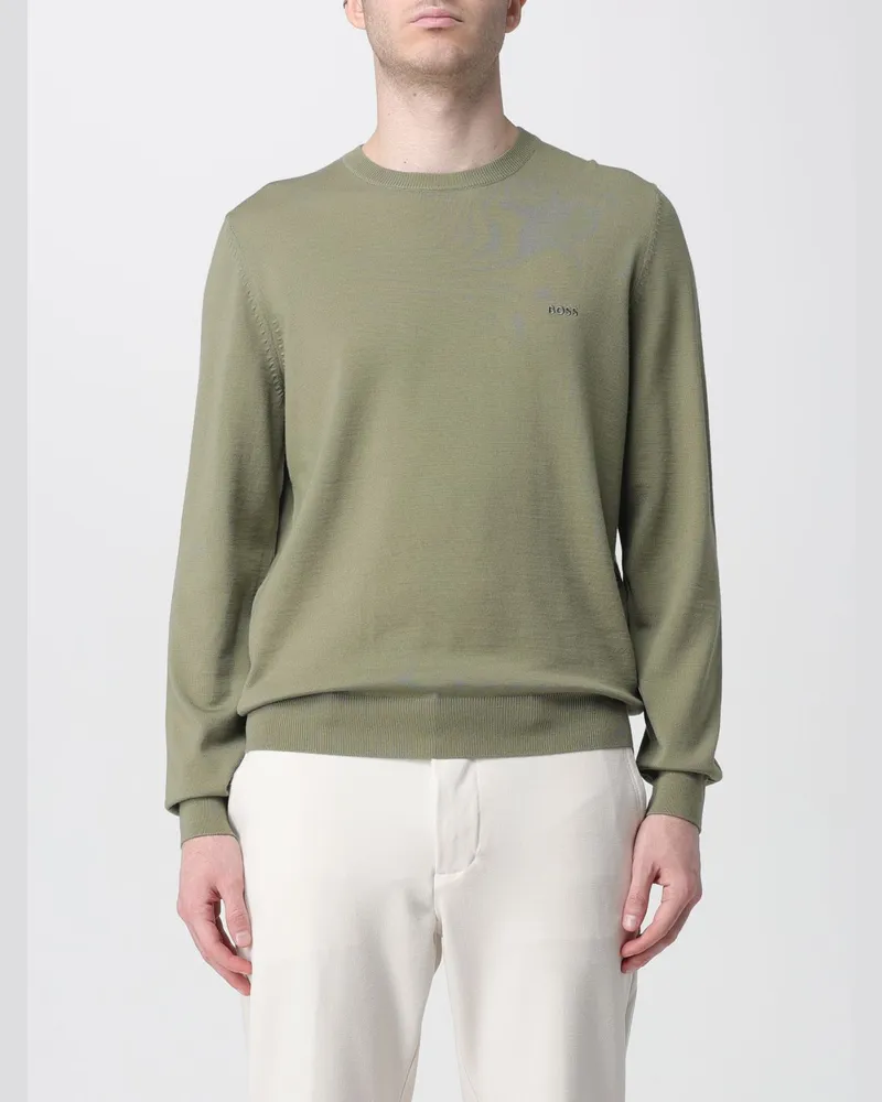 HUGO BOSS Pullover herren Grün