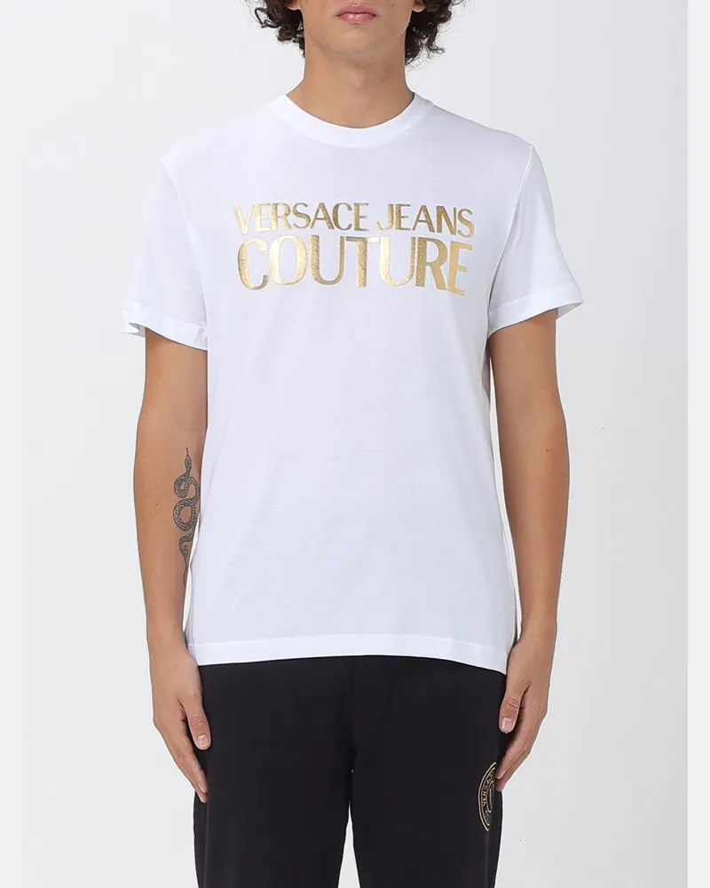 Versace Jeans T-shirt herren Weiß