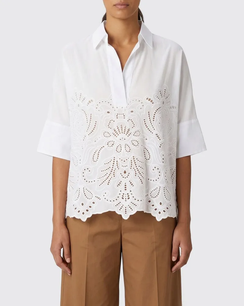 Ermanno Scervino Hemdbluse damen Weiß