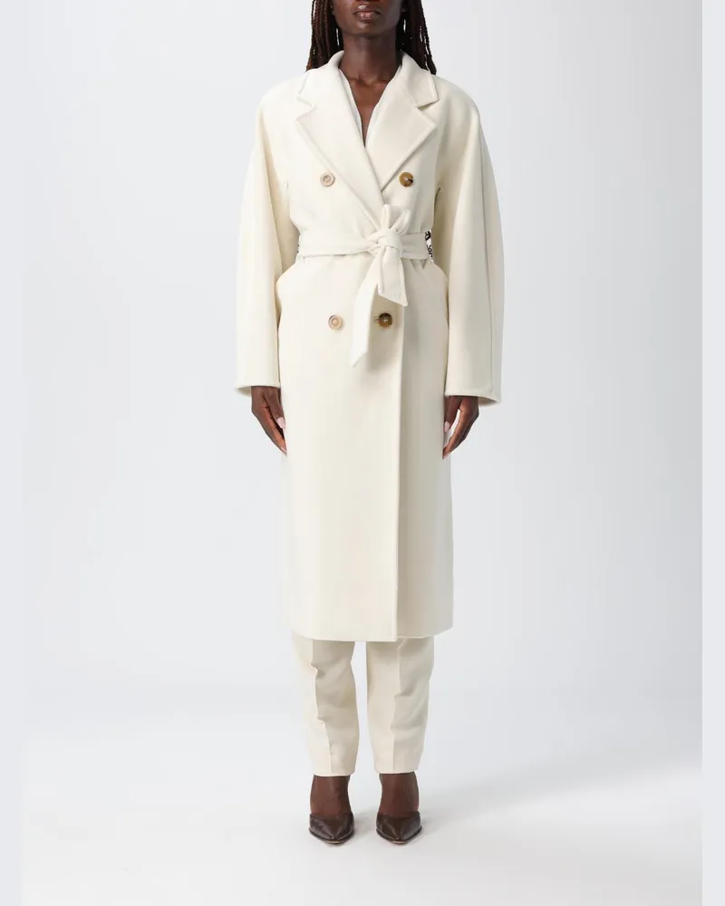 Max Mara Mantel damen Weiß