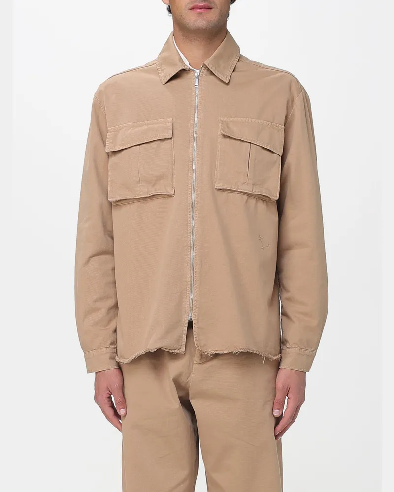 Laneus Hemd herren Beige