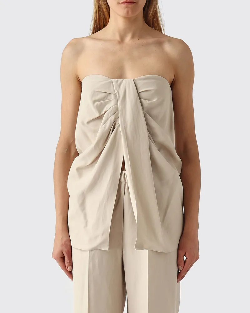 Liviana Conti Top damen Ecru