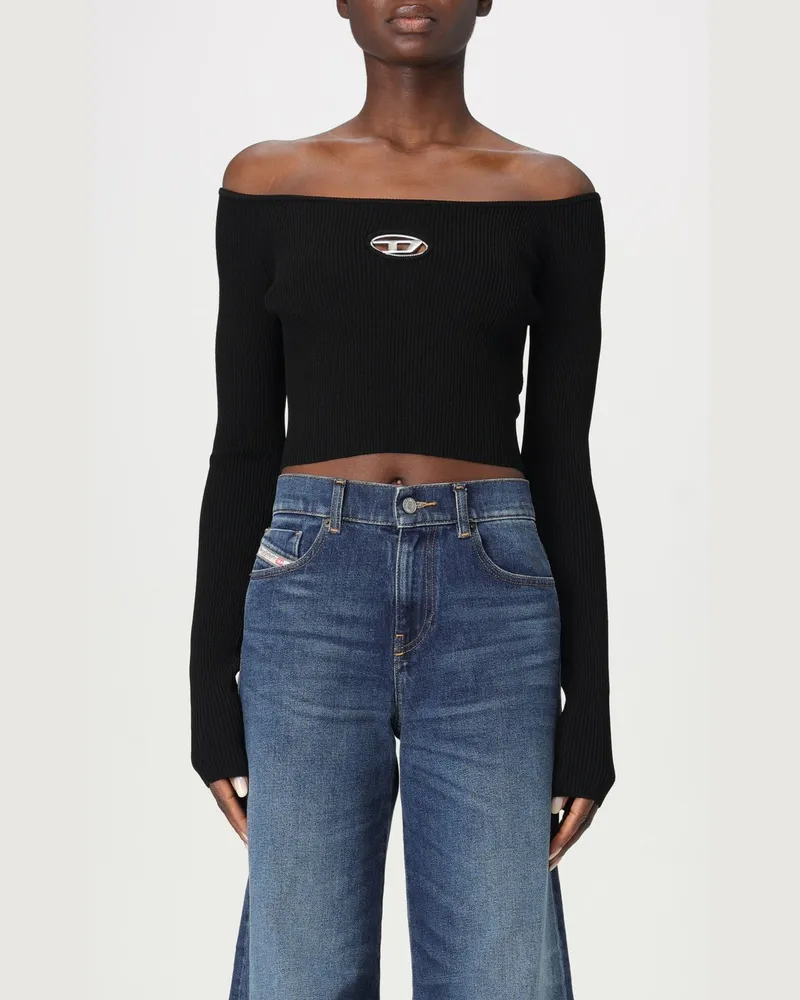 Diesel Top damen Schwarz