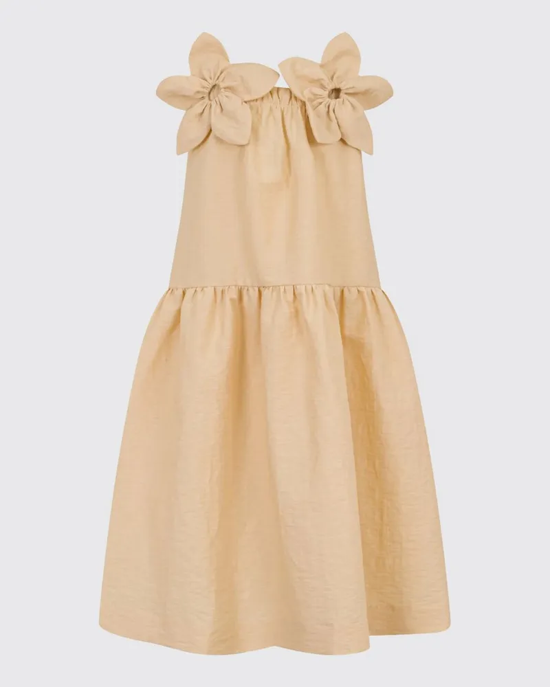Simonetta Kleid kinder Yellow