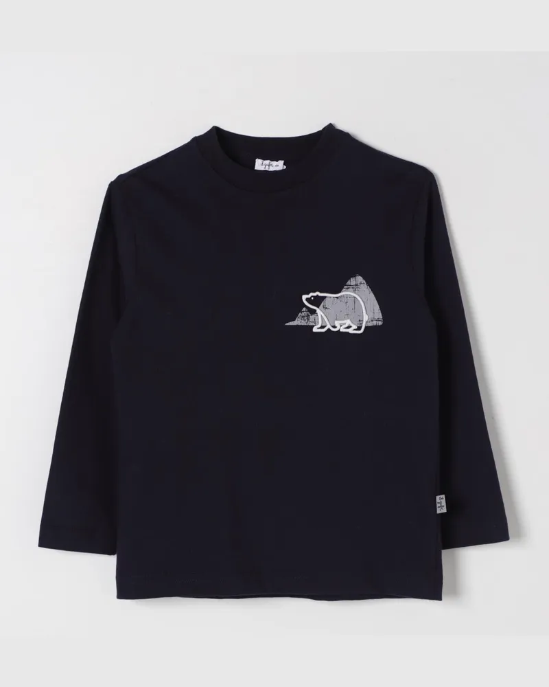 Il Gufo T-shirt kinder Blau