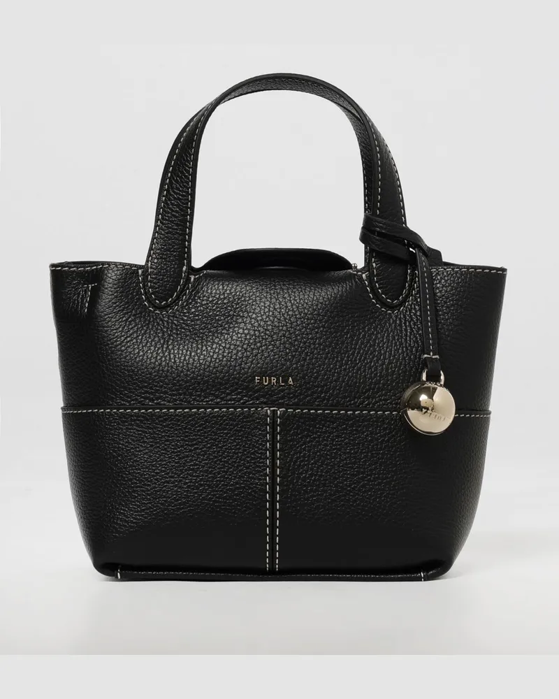 Furla Schultertasche damen Schwarz