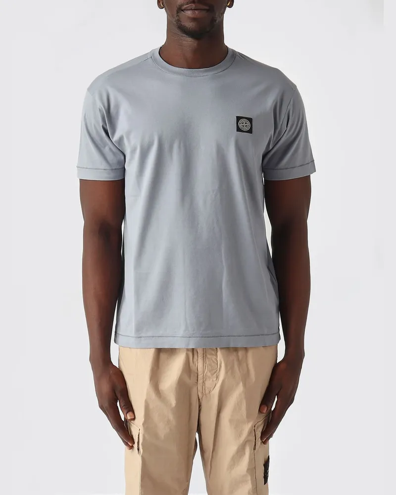 Stone Island T-shirt herren Blau