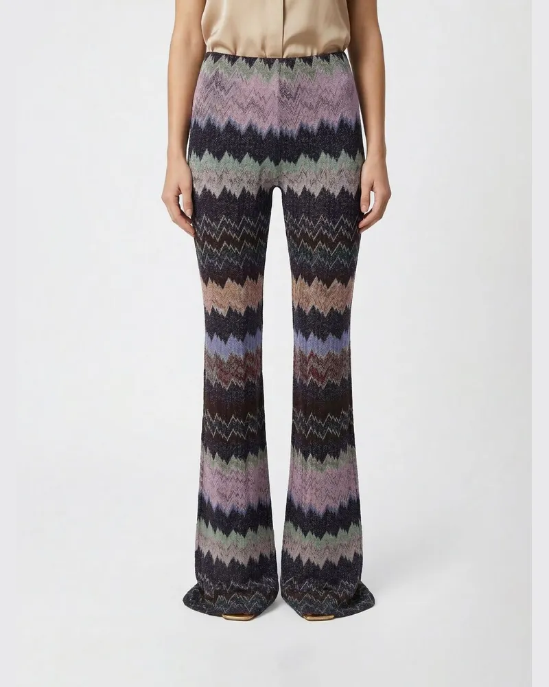 Missoni Hose damen Schwarz