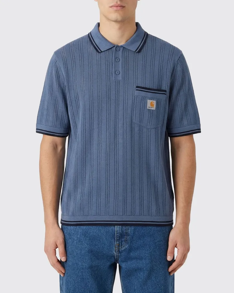 Carhartt WIP T-shirt herren Blau