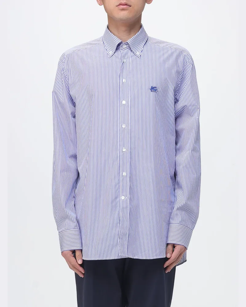 Etro Hemd herren Blau