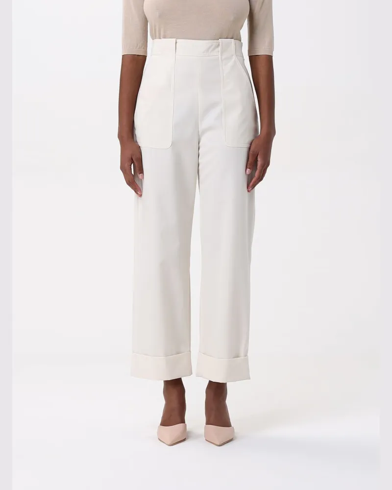 Max Mara Hose damen Weiß