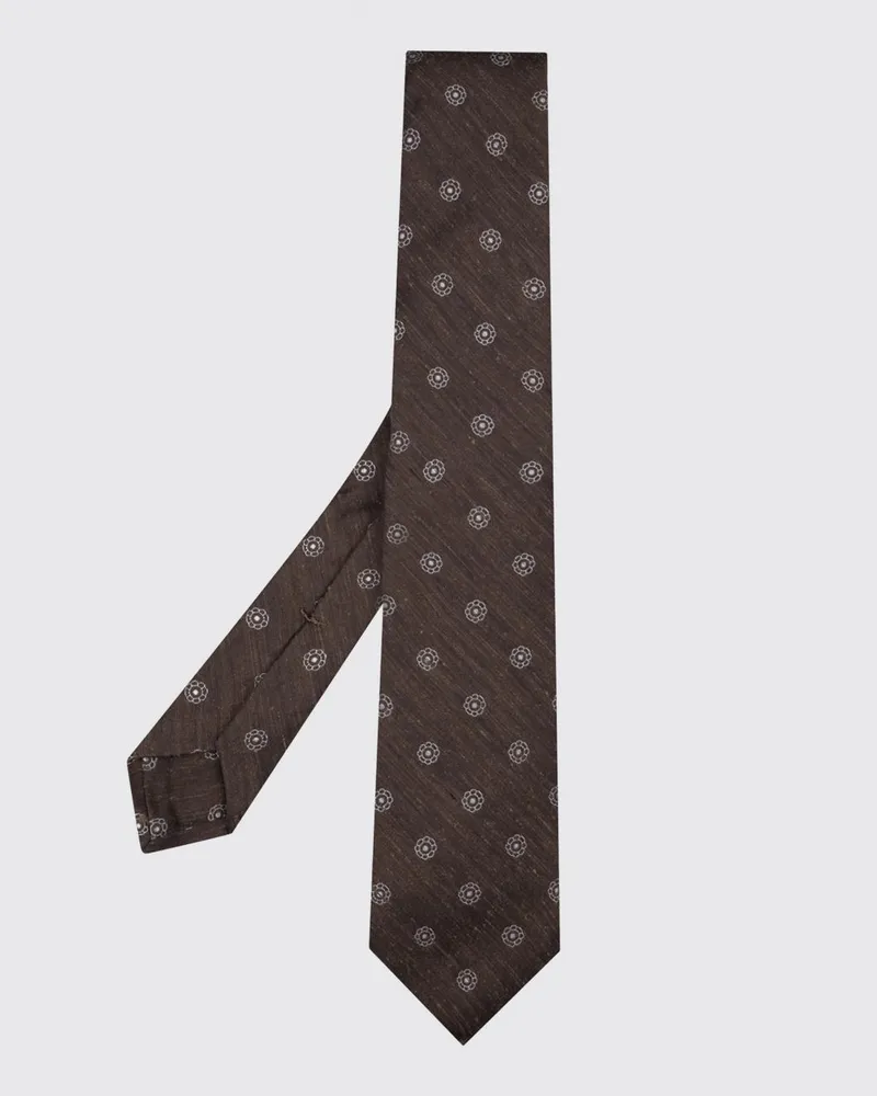 Kiton Krawatte herren Braun