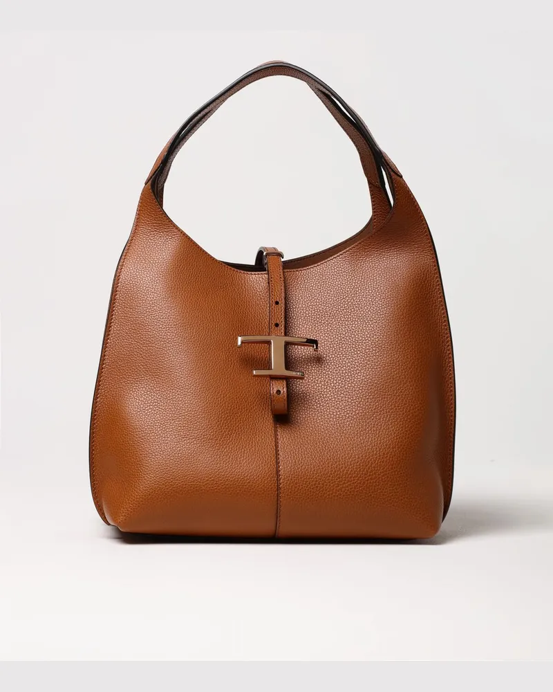 TOD'S Schultertasche damen Leder